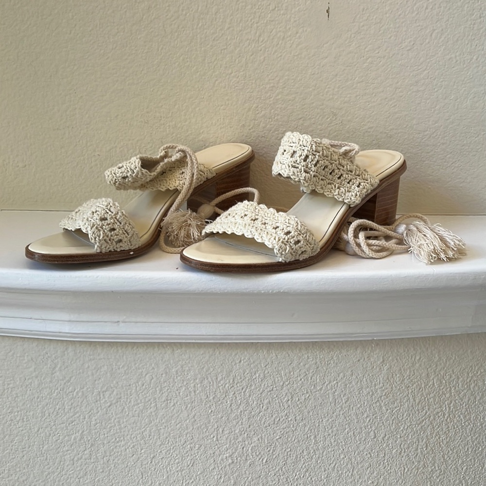 Joie Ankle Wrap Sandals